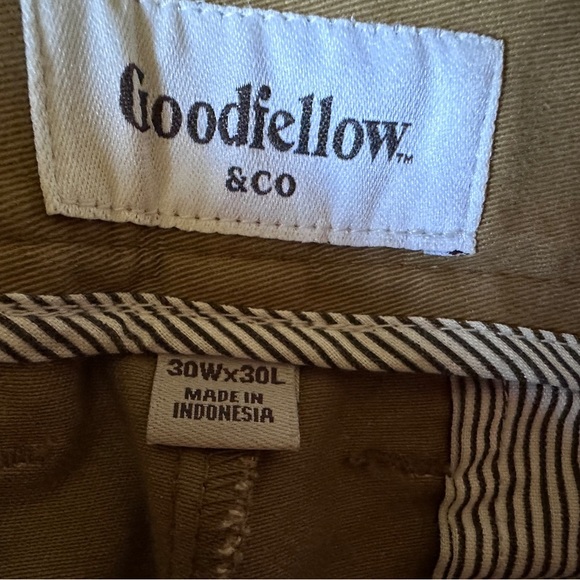 Men's Goodfellow & Co Tan Pants Size 32x30 NEW‎ - Picture 13 of 15